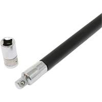 Extra Long Flex Driver with 1/4" Sq. x 1/4" Hex Adapter Moffatt Supply & Specialties