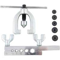 Trousse d'outils d'&eacute;vasement double SAE de 7 morceaux avec coffret moul&eacute; par soufflage Moffatt Supply & Specialties