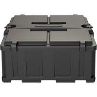 Boîtier pour batteries doubles de groupe 8D Moffatt Supply & Specialties