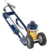 Air-Actuated Truck Jack, 20 Ton(s) Capacity, 9-1/2" Lowered, 17-1/2" Raised, Air Hydraulic Moffatt Supply & Specialties