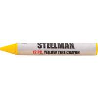 Crayons jaunes semi-permanents pour marquage des pneus Moffatt Supply & Specialties