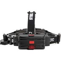 Lampe frontale &agrave; profil mince activ&eacute; par le mouvement, DEL, 280 lumens, 9 hres de fonctionnement, piles Rechargeable Moffatt Supply & Specialties