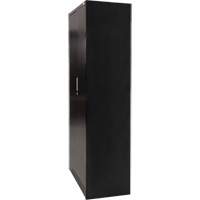 Armoire de rangement Hi-Boy, Acier, 4 Tablettes, 72" h x 36" la x 18" P, Noir Moffatt Supply & Specialties