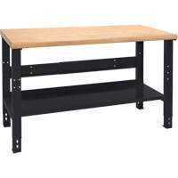 Industrial Modular Workbench, 1000 lbs. Cap., 48" W x 24" D Moffatt Supply & Specialties