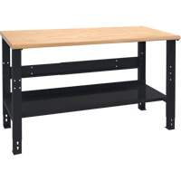 Industrial Modular Workbench, 1000 lbs. Cap., 48" W x 24" D Moffatt Supply & Specialties