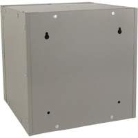 Casier cubique empilable, 12" x 12" x 12", Acier, Gris, D&eacute;mont&eacute; Moffatt Supply & Specialties