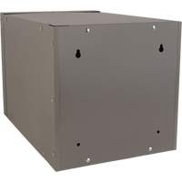 Casier cubique empilable, 12" x 18" x 12", Acier, Gris, D&eacute;mont&eacute; Moffatt Supply & Specialties