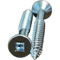 Flat SOC Wood Screws, #10 x 2" L, Zinc Plated Moffatt Supply & Specialties