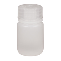 Wide-Mouth Bottles, Round, 1 oz., Plastic Moffatt Supply & Specialties