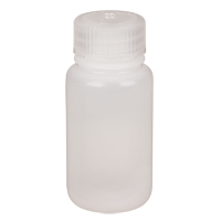 Wide-Mouth Bottles, Round, 2 oz., Plastic Moffatt Supply & Specialties