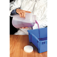 Bottles, Round, 128 fl. oz., Plastic Moffatt Supply & Specialties