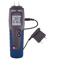 Wood Moisture Meter, 6 - 99.9% Moisture Range, 32°- 104°F (0°- 40°C) Temperature Range Moffatt Supply & Specialties