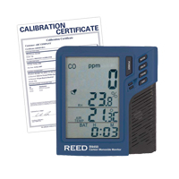 Carbon Monoxide Monitor with Temperature & Humidity (includes ISO Certificate) Moffatt Supply & Specialties