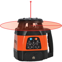 Laser rotatif horizontal et vertical &agrave; nivellement automatique et faisceau rouge, 200' (60 m), 635 N.m Moffatt Supply & Specialties