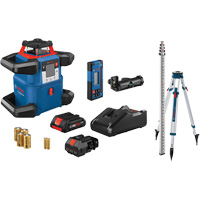 Revolve4000 Connected Self-Leveling Horizontal Rotary Laser Kit, 4000' (1219.2 m), 635 Nm Moffatt Supply & Specialties