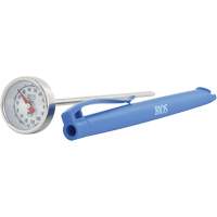 Thermom&egrave;tre &agrave; cadran 1 po/2,5 cm °C seulement avec manchon d'&eacute;talonnage, Contact, Analogique, 0,4-230°F (-18-110°C) Moffatt Supply & Specialties