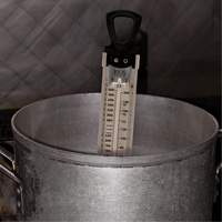 Thermom&egrave;tre &agrave; friture/ bonbons haut de gamme, Contact, Num&eacute;rique, 60-400°F (20-200°C) Moffatt Supply & Specialties