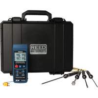 N&eacute;cessaire de thermom&egrave;tre thermocouple &agrave; enregistrement de donn&eacute;es Moffatt Supply & Specialties