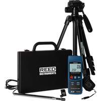 Hot Wire Thermo-Anemometer Kit, Data Logging, 0.2 - 25.0 m/sec Air Velocity Range Moffatt Supply & Specialties