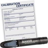 Refractometer with ISO Certificate, Analogue (Sight Glass), Br Moffatt Supply & Specialties