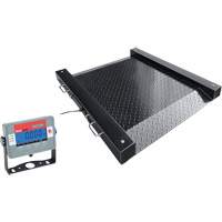 DEFENDER Floor Scale, 1000 lbs. Capacity, 30" L x 30" W Moffatt Supply & Specialties