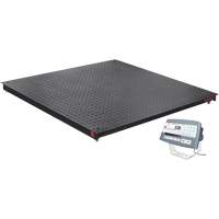 DEFENDER 5000 Floor Scale, 2500 lbs. Capacity, 48" W x 48" L Moffatt Supply & Specialties