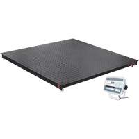 DEFENDER 5000 Floor Scale, 5000 lbs. Capacity, 48" W x 48" L Moffatt Supply & Specialties