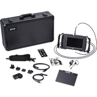 High-Performance Videoscope Kit with Dual HD Camera & Long Camera Probe, 1280" L x 720" W Display, 1024 x 600 pixels, 4.9 mm (0.19") Camera Head Moffatt Supply & Specialties