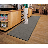 ColorStar Matting, Wiper, 3' x 5' x 3/8", Grey Moffatt Supply & Specialties