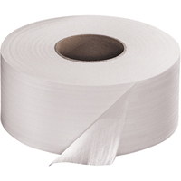Universal Toilet Paper, Jumbo Roll, 2 Ply, 1000' Length, White Moffatt Supply & Specialties