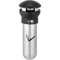 Solutions pour la gestion des m&eacute;gots de cigarettes Infinity, Montage mural, M&eacute;tal, Capacit&eacute; 0,60 gal./0,60 gal. US, Hauteur 18" Moffatt Supply & Specialties