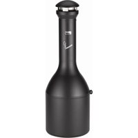 Solutions pour la gestion des m&eacute;gots de cigarettes Infinity, Sur pied, M&eacute;tal, Capacit&eacute; 4,13 gal. US, Hauteur 39-1/10" Moffatt Supply & Specialties