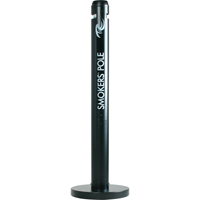 Cendriers Smokers' Pole, Sur pied, Aluminium, Hauteur 41" Moffatt Supply & Specialties