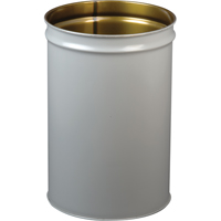 Cease-Fire&reg; Grey Smoking Receptacle Drum Moffatt Supply & Specialties