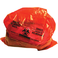 Sure-Guard Bio-Medical Waste Liners, Bio-Hazard, 50" L x 37" W, 2 mil Moffatt Supply & Specialties