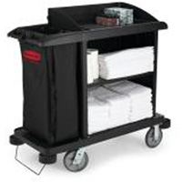 Executive Compact Housekeeping Cart Moffatt Supply & Specialties