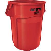 Round Brute&reg; Containers, Polyethylene, 32 US gal. Moffatt Supply & Specialties