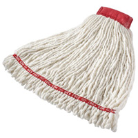 Vadrouille humide Web Foot sans r&eacute;tr&eacute;sissement, Antimicrobien, Fil, 20 oz, Style Boucle Moffatt Supply & Specialties