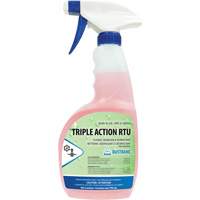 Triple Action - Cleaner, Degreaser, and Disinfectant, 750 ml, Trigger Bottle Moffatt Supply & Specialties