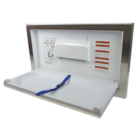 Horizontal Baby Changing Station, 37 x 31 Moffatt Supply & Specialties