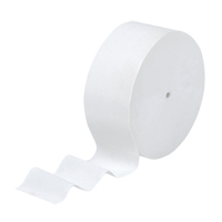 Papier hygi&eacute;nique JRT junior Scott, Rouleau Sans rouleau central, 1 Pli, Longueur 2300', Blanc Moffatt Supply & Specialties