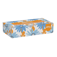 Kleenex&reg; Facial Tissue, 2 Ply, 8" L x 8-1/2" W, 125 Sheets/Box Moffatt Supply & Specialties