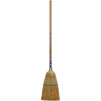 Industrial Corn Broom, 3-String, Wood Handle Moffatt Supply & Specialties