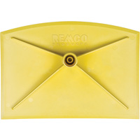 Food Hygiene Scraper, Yellow, 8" W x 11-1/4" L Moffatt Supply & Specialties
