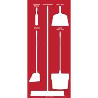 Ultra Aluma-Lite Dry Shadow Board (English Only) Moffatt Supply & Specialties