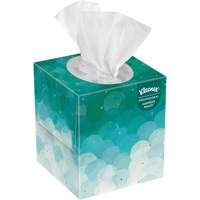Kleenex&reg; Upright Facial Tissue, 2 Ply, 7.8" L x 8.3" W, 95 Sheets/Box Moffatt Supply & Specialties