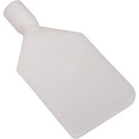 Stiff Paddle Scraper, White, 4-1/2" W x 8-3/4" L Moffatt Supply & Specialties