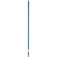 Manche de brosse pour plateforme, Brosse/Support &agrave; tampon, Bleu, T&eacute;lescopique, 62"-113" lo Moffatt Supply & Specialties