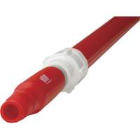 Manche de brosse pour plateforme, Brosse/Support &agrave; tampon, Rouge, T&eacute;lescopique, 62"-113" lo Moffatt Supply & Specialties