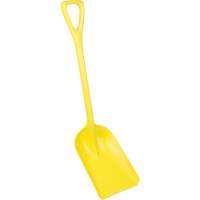 Pelle hygi&eacute;nique monopi&egrave;ce, Lame 10" x 6", Longueur de 37-1/2", Plastique, Jaune Moffatt Supply & Specialties